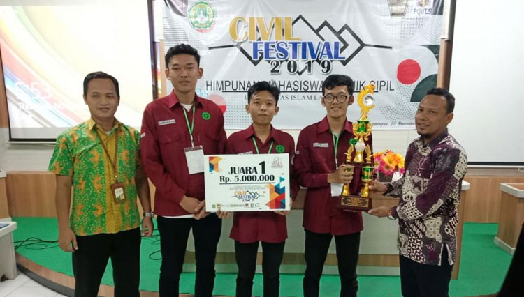 CIVA TEAM Unisma Malang Raih Juara 1 Tingkat Nasional dalam Ajang CIVIL FEST 2019