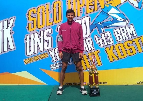 Raka Wahyu, Mahasiswa Unisma Juara Even Solo Marathon