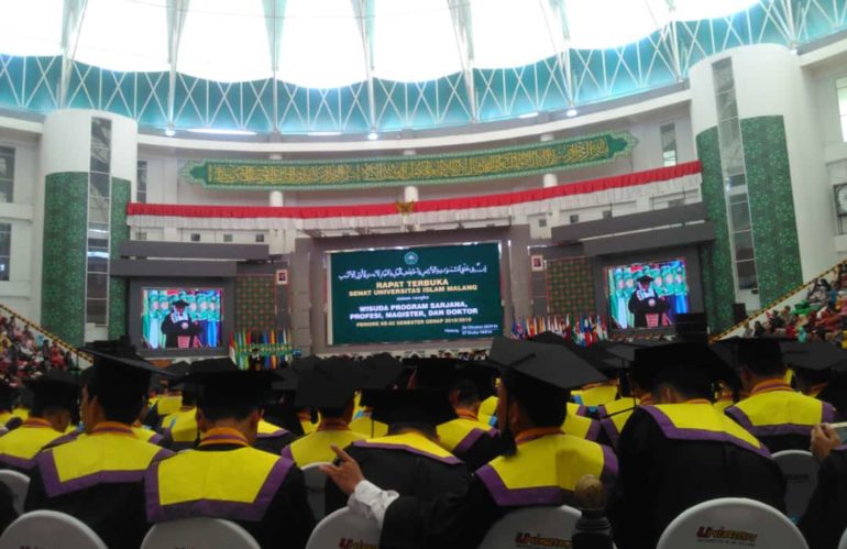 Universitas Islam Malang Mewisuda 1.600 Mahasiswa Di Hadiri Dua Rektor Dari Brunai